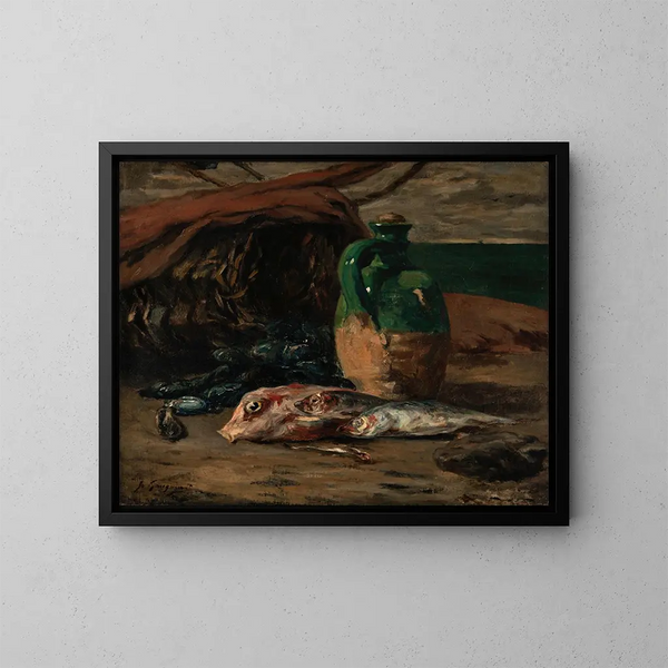 Naturtro - Paul Gauguin — indrammet kunstværk på væggen
