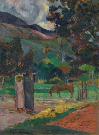 Paul Gauguin - Tahitian Landscape.webp
