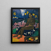 Te aa no areois La graine de l'Areoi - Paul Gauguin — indrammet kunstværk på væggen