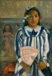 "De forfædre til Tehamana" eller "Tehamana har mange slægtninge" - Paul Gauguin — visning af kunstværket