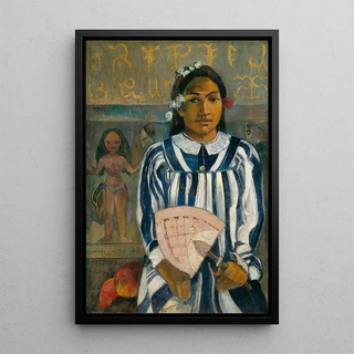 Paul Gauguin - The Ancestors of Tehamana OR Tehamana Has Many Parents.webp