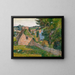 Le champ de DeroutLollichon - Paul Gauguin — indrammet kunstværk på væggen