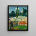 La vache rouge - Paul Gauguin — indrammet kunstværk på væggen