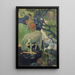 Le Cheval blanc - Paul Gauguin — indrammet kunstværk på væggen