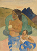 To tahitiske kvinder i et landskab - Paul Gauguin — visning af kunstværket