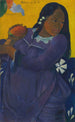 Kvinde med mango - Paul Gauguin — visning af kunstværket