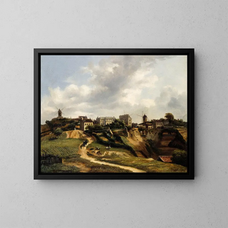 Paul Glon Villeneuve - Vue de Montmartre.webp