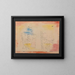 Akrobater - Paul Klee — indrammet kunstværk på væggen