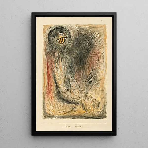 Ton ancêtre - Paul Klee — indrammet kunstværk på væggen