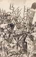 La guerre traverse une localité - Paul Klee — visning af kunstværket
