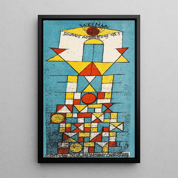 Le Côté Sublime - Paul Klee — indrammet kunstværk på væggen