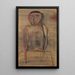 Docteur - Paul Klee — indrammet kunstværk på væggen