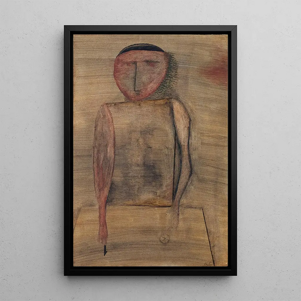 Docteur - Paul Klee — indrammet kunstværk på væggen