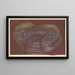 skovområdets væsen - Paul Klee — indrammet kunstværk på væggen