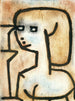 Fille en deuil - Paul Klee — visning af kunstværket