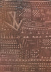 i stil med et lædertapet - Paul Klee — visning af kunstværket