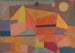 Landskab med glade bjergskyer - Paul Klee — visning af kunstværket