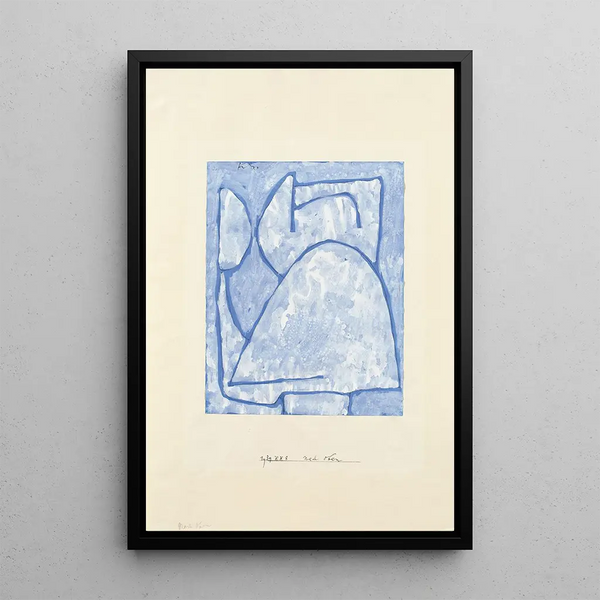 Mod Himlen - Paul Klee — indrammet kunstværk på væggen
