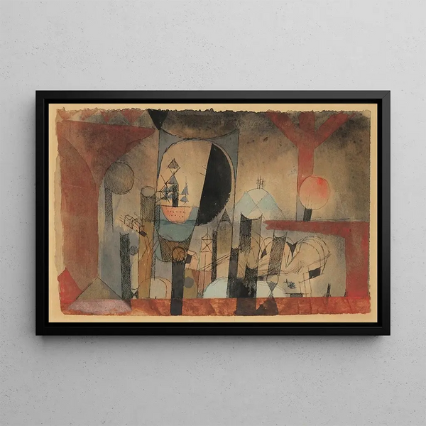 Paul Klee - Ohne Titel Der Ma der Reise.webp