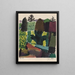 Parc - Paul Klee — indrammet kunstværk på væggen