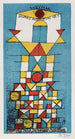 et postkort til æresudstillingen for den fremtrædende person på Bauhaus - Paul Klee — visning af kunstværket