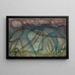 Regnvejrsdag - Paul Klee — indrammet kunstværk på væggen