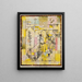 Conte de la Hoffmann - Paul Klee — indrammet kunstværk på væggen