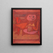 L'homme de la forvirring - Paul Klee — indrammet kunstværk på væggen