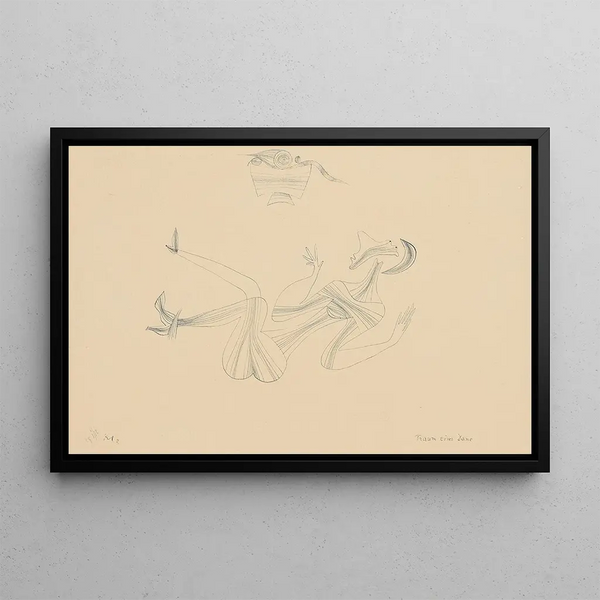 Paul Klee - Traum einer Dame Dream of a Lady.webp