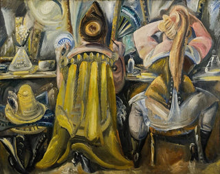 Paul Kleinschmidt - Zwei Frauen in der Garderobe.webp