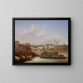 Paul Mallard - Le PontNeuf et le quai de Conti.webp