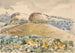 Landskab af Wittenham Clumps - Paul Nash — visning af kunstværket