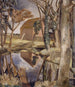 Oxenbridge Dam - Paul Nash — visning af kunstværket
