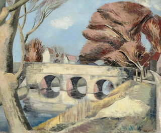 Paul Nash - The Bridge Romney Marsh.webp
