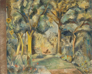 Le jardin à Meadle - Paul Nash — visning af kunstværket