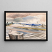 Le Mascaret de la Severn près de Pimlico Sands - Paul Nash — indrammet kunstværk på væggen