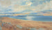 Vue de la plage de Paramé et vue de Saint-Malo prise de Dinard - Paul Paulin — visning af kunstværket