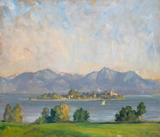 Paul Roloff - Blick auf Frauenchiemsee.webp
