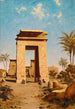 La porte sud Karnak - Paul Rudolf Linke — visning af kunstværket