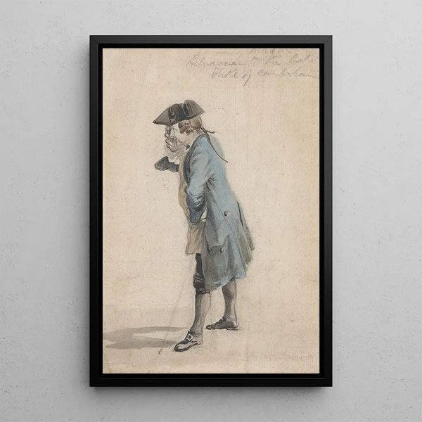 Edward Mason - Paul Sandby — indrammet kunstværk på væggen