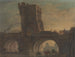 Vieux pont à Shrewsbury - Paul Sandby — visning af kunstværket
