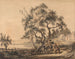 La diseuse de bonne aventure gitane - Paul Sandby — visning af kunstværket