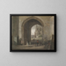 La porte de la tour au château de Windsor - Paul Sandby — indrammet kunstværk på væggen