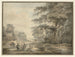 Voyageurs arrêtés dans un paysage boisé - Paul Sandby — visning af kunstværket