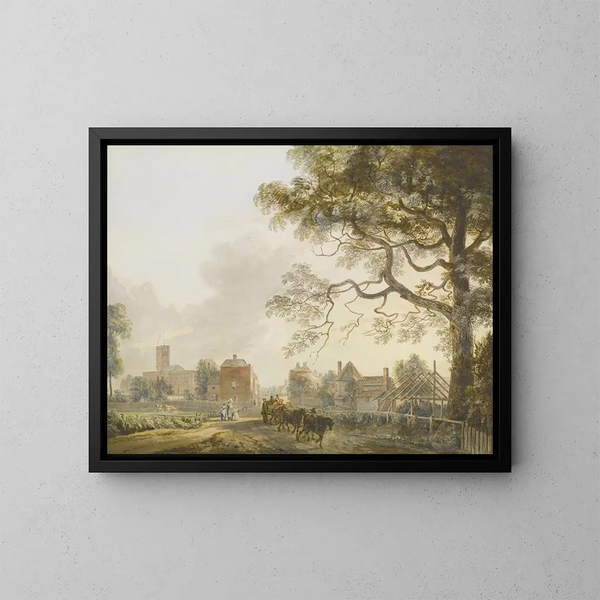 Woolwich - Paul Sandby — indrammet kunstværk på væggen