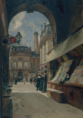 Paul Schaan - Le passage Vrit et la place de Valois.webp