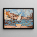 Collioure La Tartane - Paul Signac — indrammet kunstværk på væggen