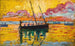 Concarneau studie - Paul Signac — visning af kunstværket