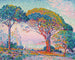 La Baie de Saint-Tropez - Paul Signac — visning af kunstværket