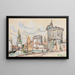 Le port de La Rochelle - Paul Signac — indrammet kunstværk på væggen